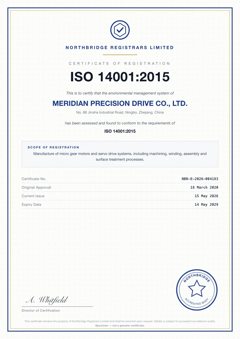 ISO 14001:2015 Environmental Management System
